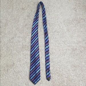 BCBG Multicolor Striped Tie